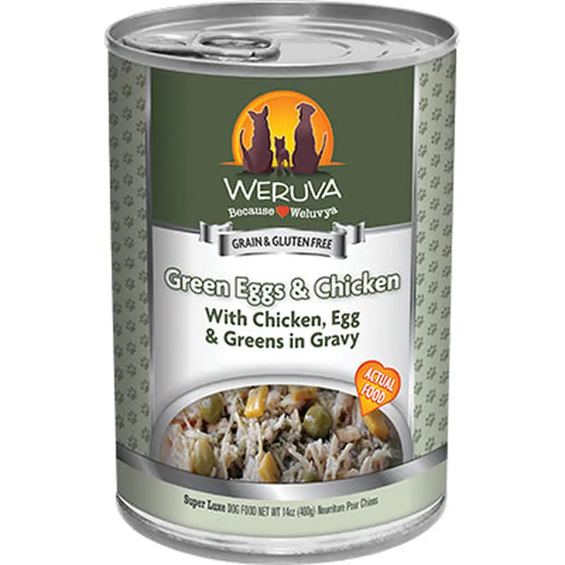 Weruva Dog Green Eggs & Chicken 14oz / 12pk 
