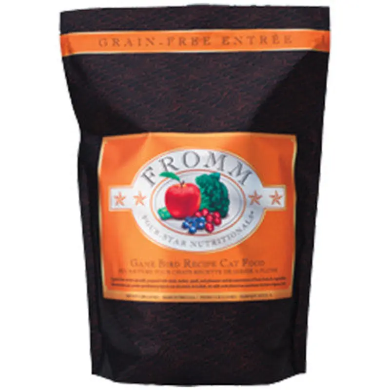 Fromm Four-Star Game Bird Recipe Cat Food 4 lb
