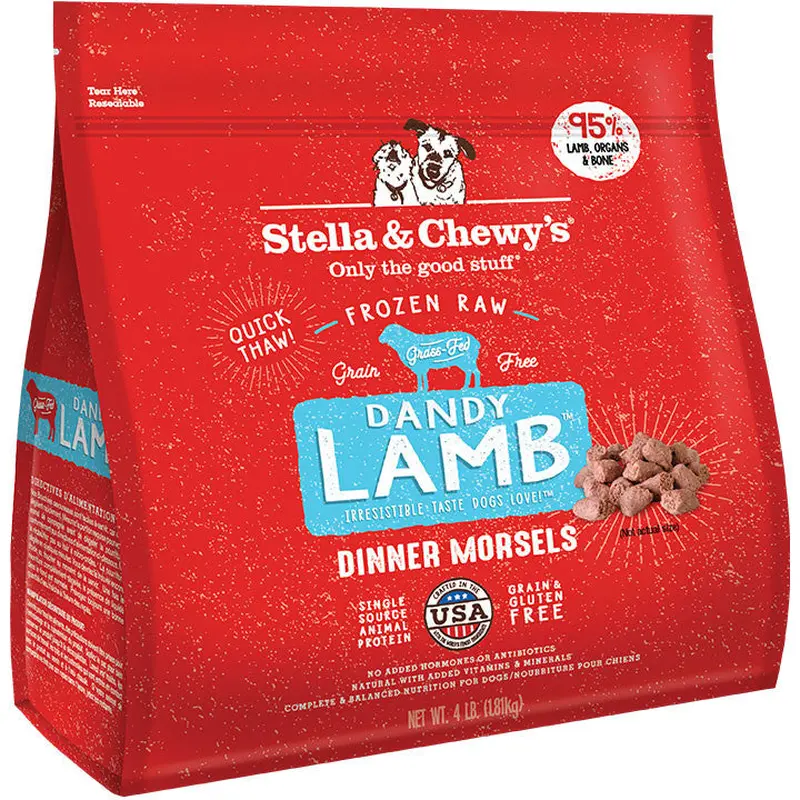 S&c Dandy frozen Lmb Mrsl Dog 4 Lb 