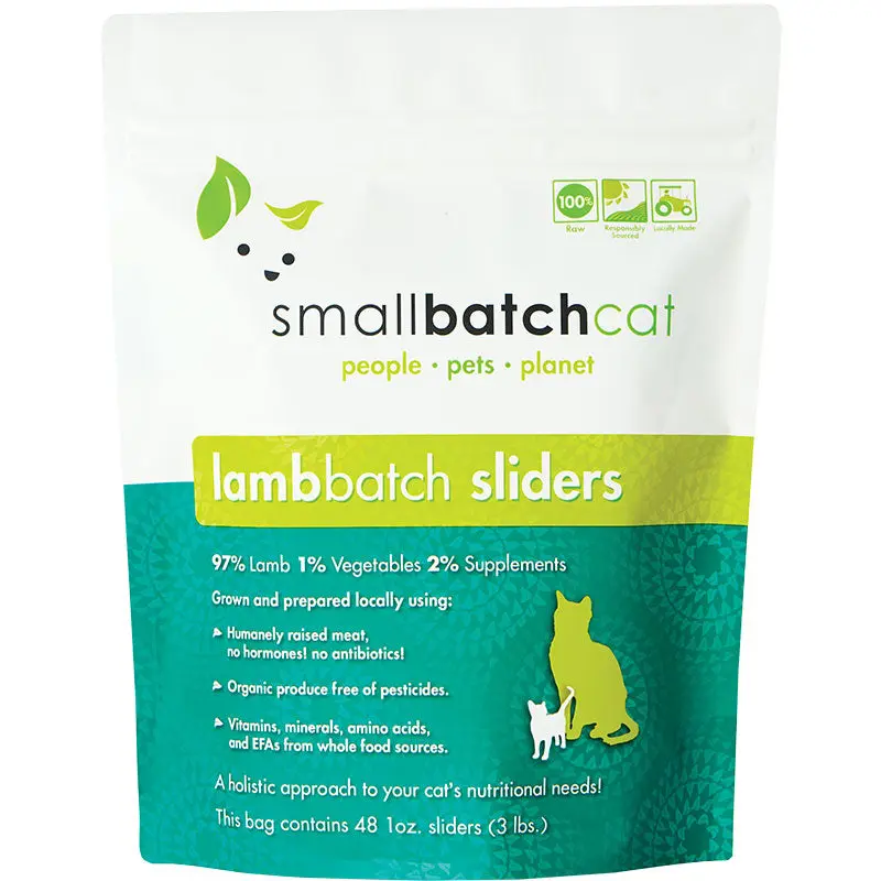 Small Batch Cat Frozen Lamb Sliders 3lb