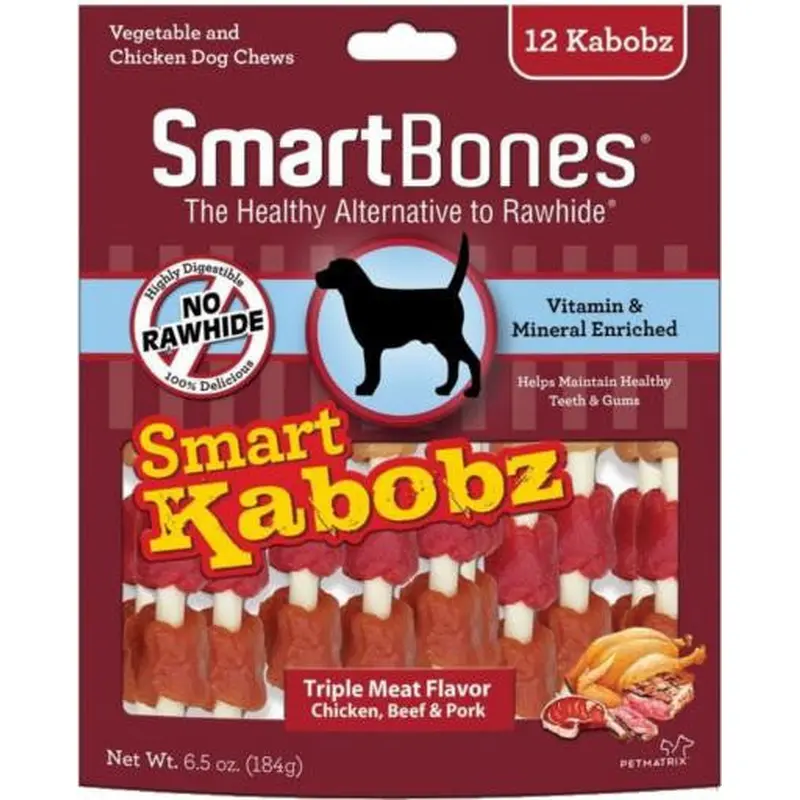 SmartBones Kabobz 12 Pk 