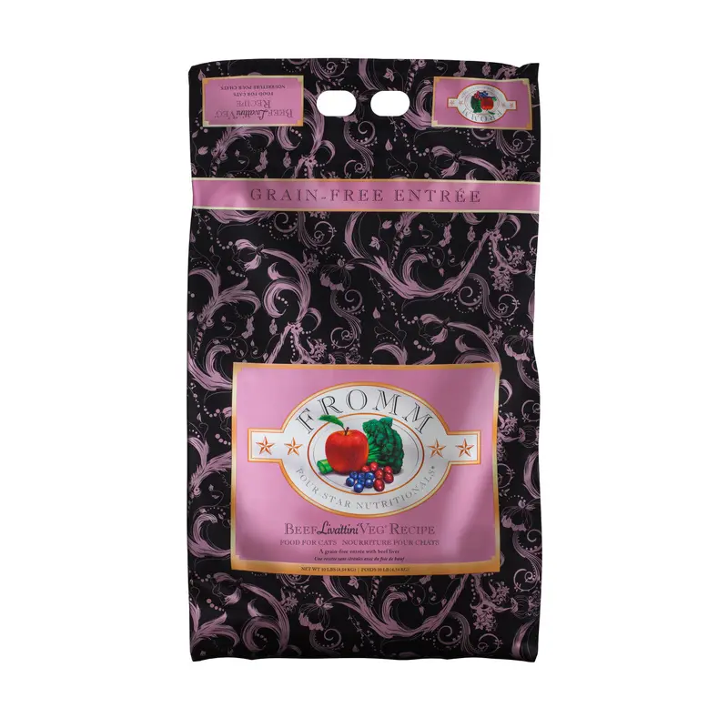 Fromm Four-Star Beef Livttini Veg Recipe Cat Food 10 lb
