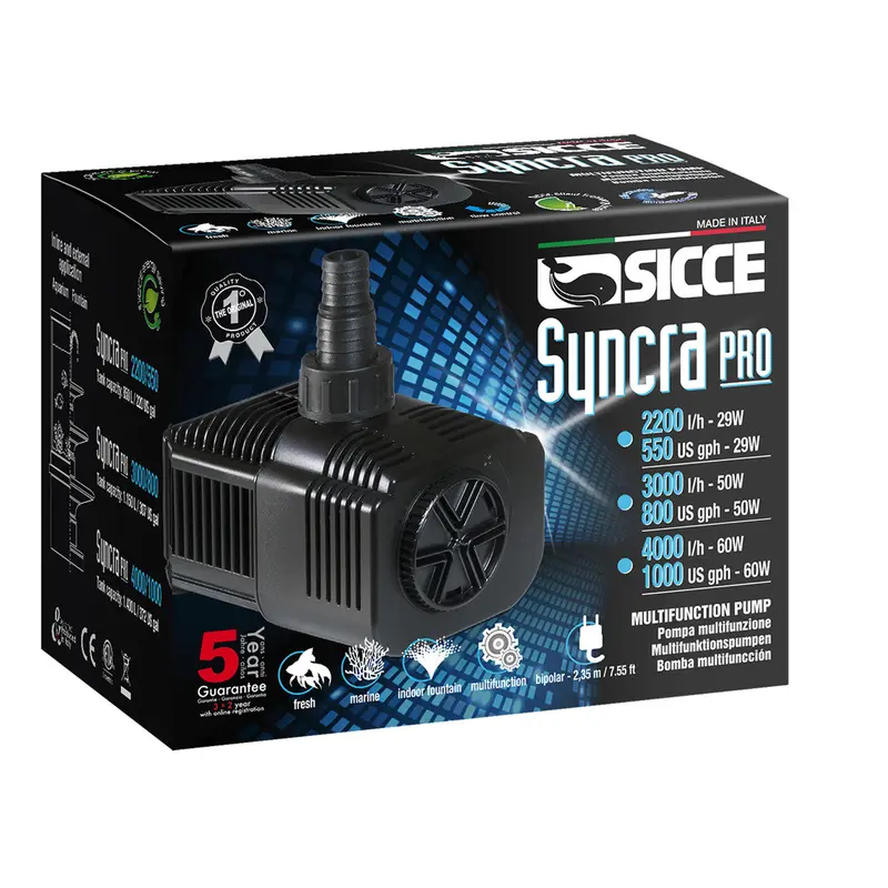 Sicce SYNCRA PRO 2200 Pump - 550 GPH