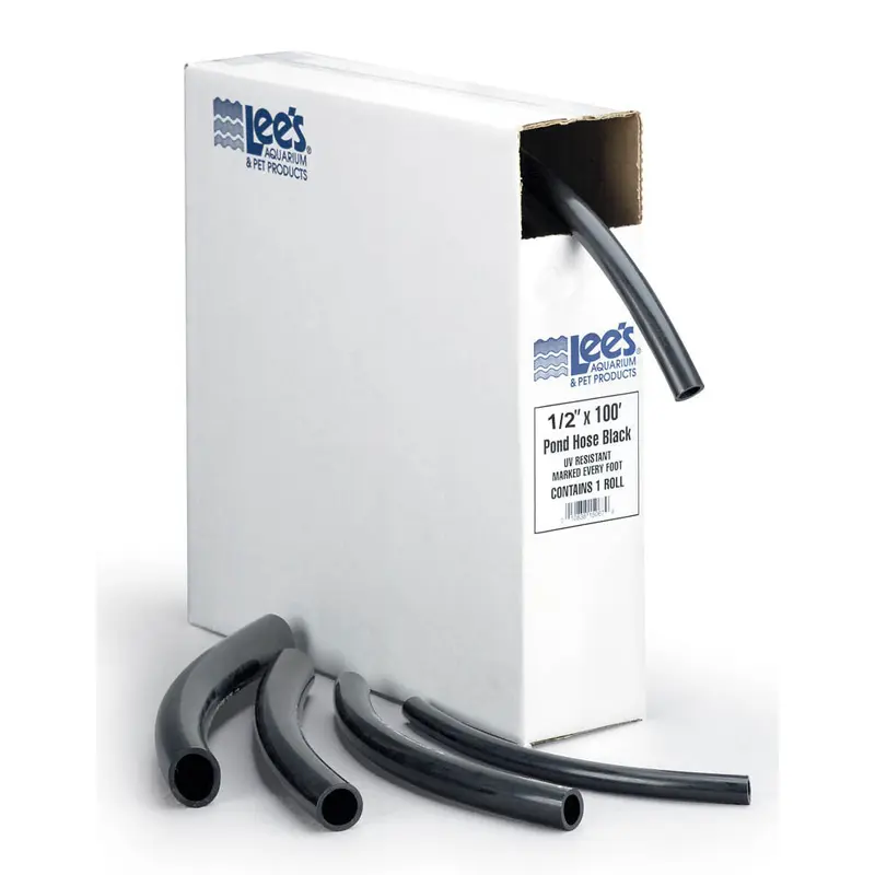 Lees Flex Pond Hose/Tubing Black 1/2 in X 100 ft