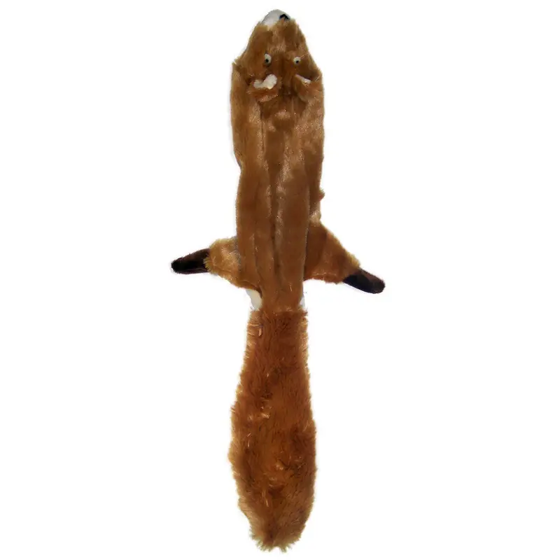 Skinneeez Forest Series Dog Toy Squirrel Brown Regular