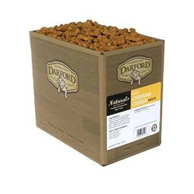 Darford Natural Cheddar Cheese Mini Dog Treat 12lb 