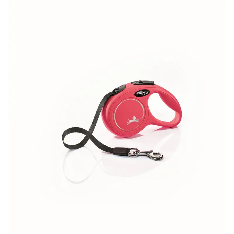 Flexi Flexi Classic Nylon Cord Dog Leash Red 10ft XS up to 26lb