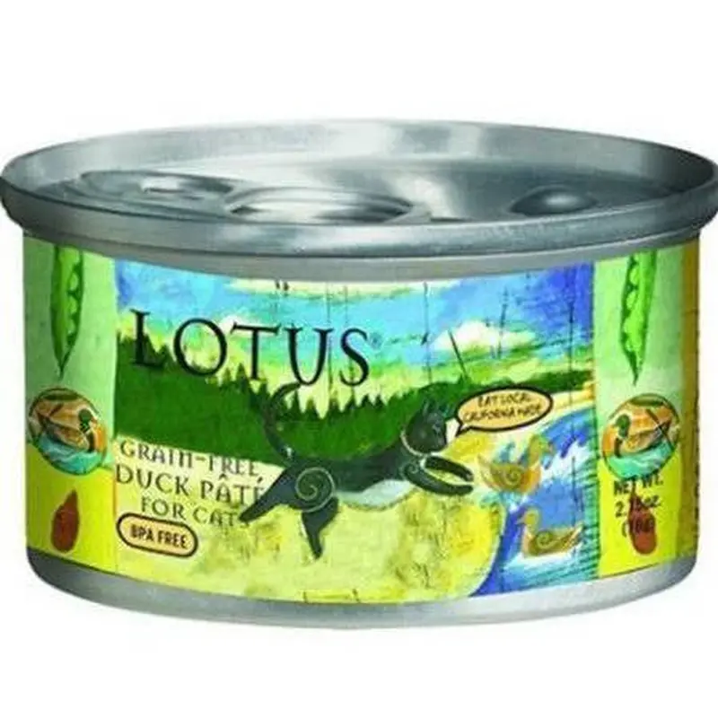 Lotus Cat Pate Grain Free Duck 2.75oz 