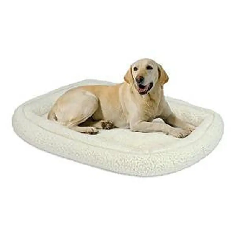 Midwest 40336-fs Quite Time Deluxe Double Bolster Crate Pet Bed 36" 