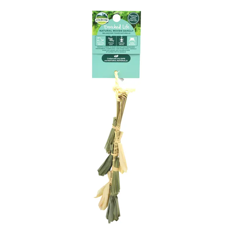 Oxbow Animal Health Enriched Life Natural Woven Dangly Small Animal Chew One Size