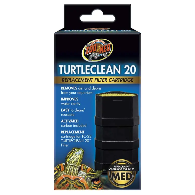 Zoo Med TurtleClean 20 Replacement Filter Cartridge MD (D)