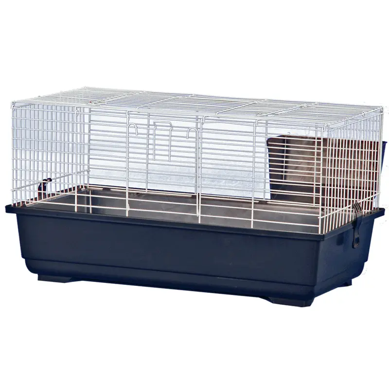 A & E Cages Rabbit Cage Blue 39 inches X 22 inches X 18 inches