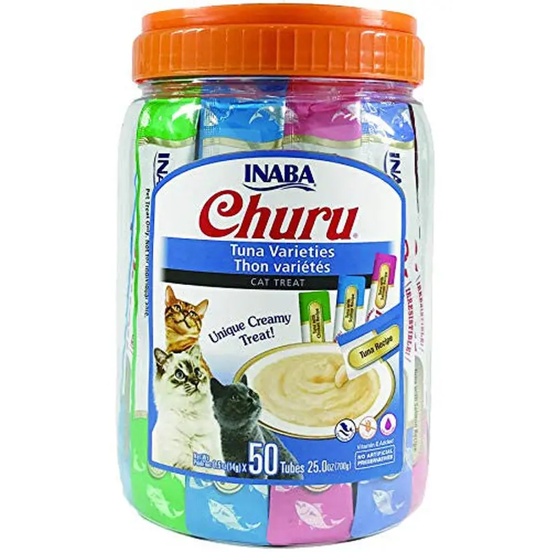 Inaba Churu 50 Tubes Tuna Variety 
