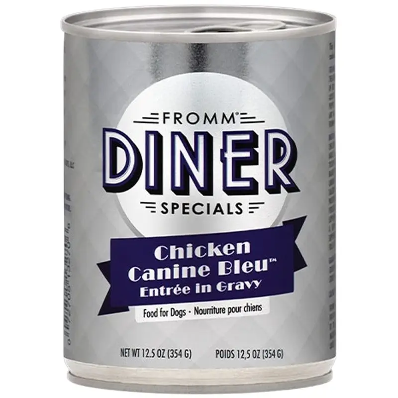 Fromm Diner Specials Wet Dog Food - Chicken Canine Bleu - 12.5oz Can