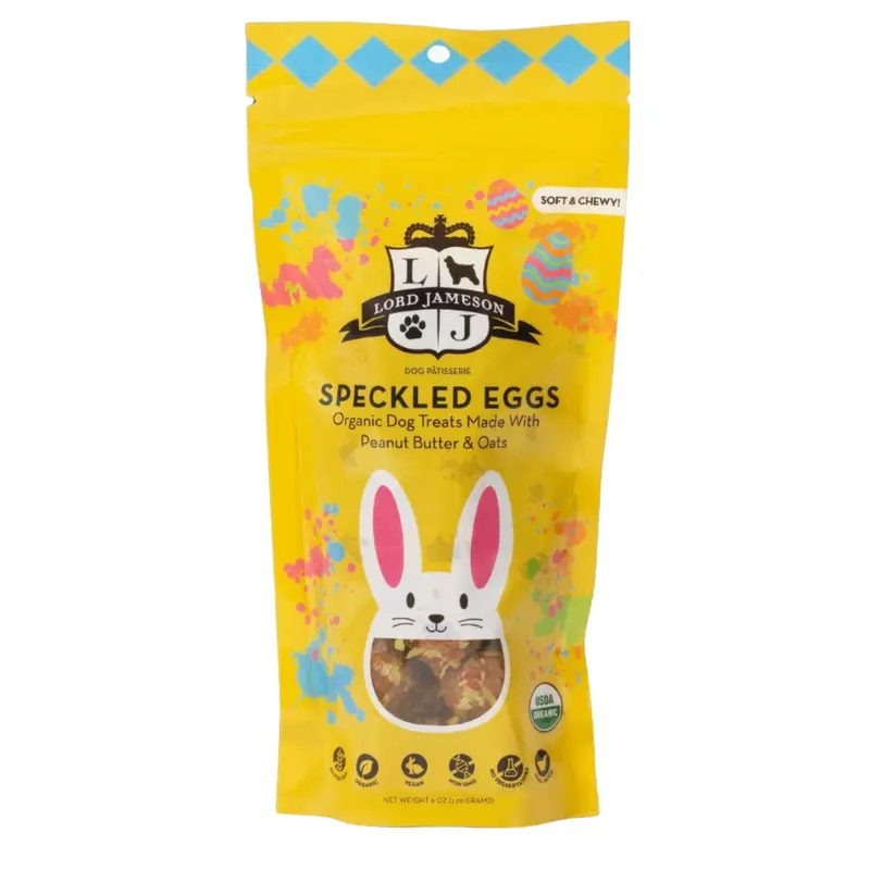 Lord Jameson Speckled Eggs Dog Treats 6oz