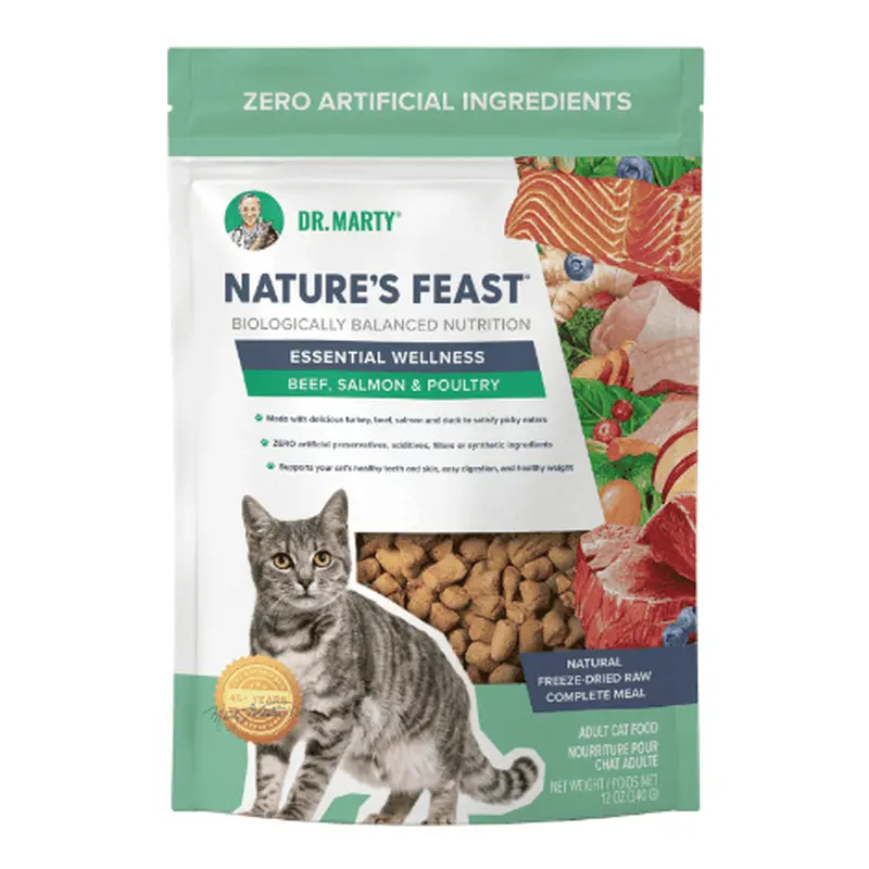 Dr. Marty Natures Feast Essential Wellness Beef, Salmon & Poultry