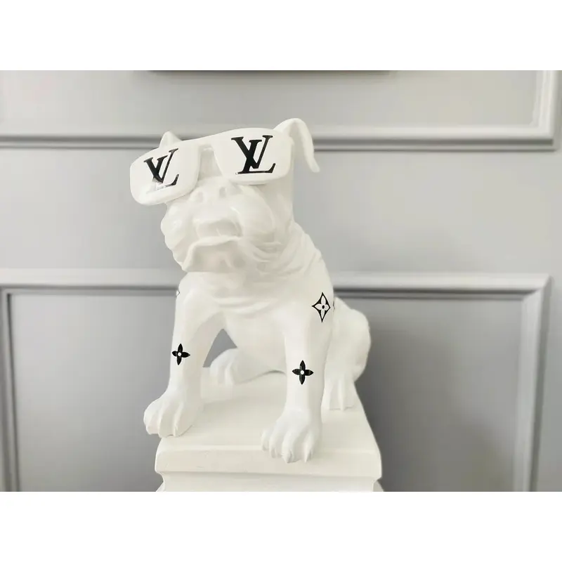 Designer Luxury Design Bulldog-Black & White