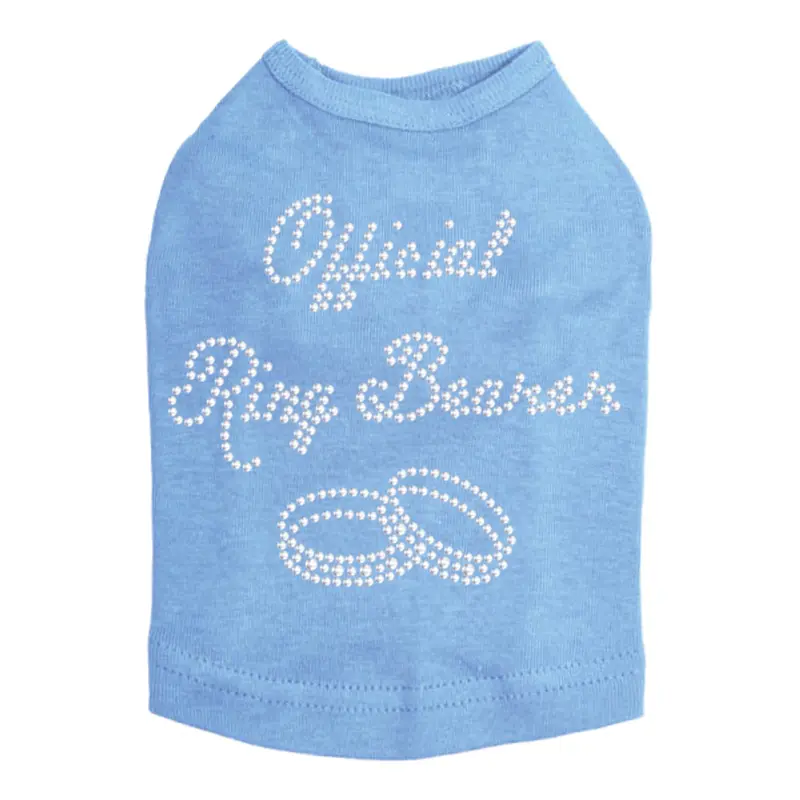 Official Ring Bearer - Dog Tank