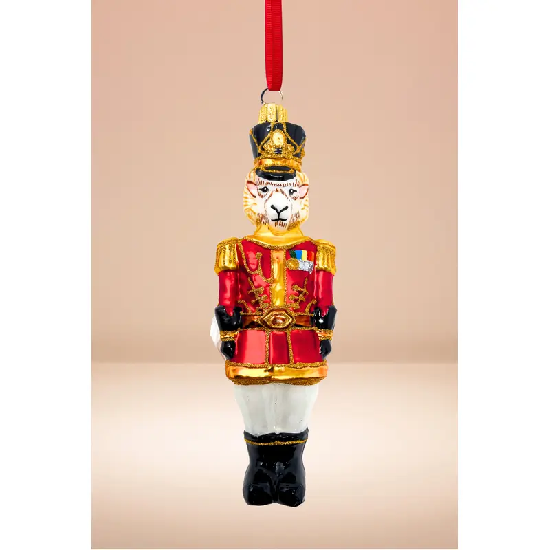 KRG Ram Body Polish Glass Ornament