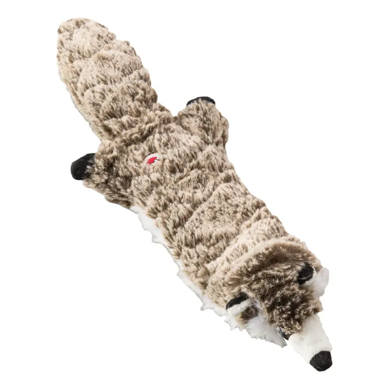 Spot Ethical Pet Dog Toy Mini Skinneez Extreme Quilted Racoon 14In