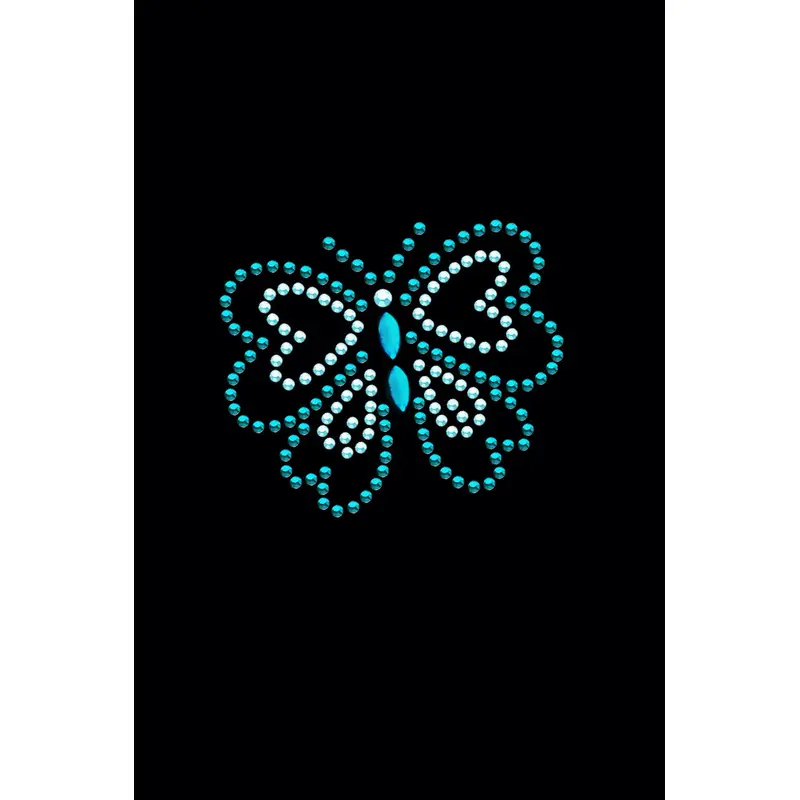 Blue Rhinestud Butterfly - Custom Tutu