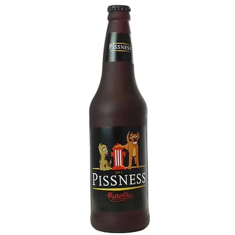Silly Squeakers  Beer Bottle - Pissness
