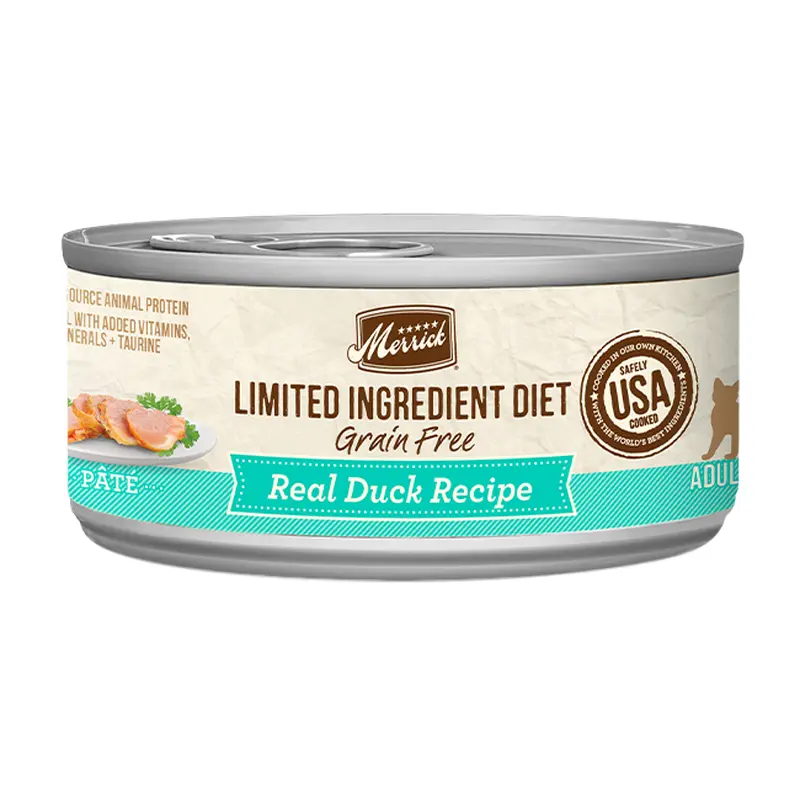 Merrick Limited Ingredient Diet Grain Free Duck Wet Cat Food (5oz)