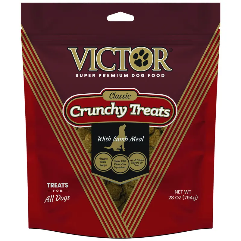 VICTOR Classic Crunchy Treats with Lamb Meal for Dogs