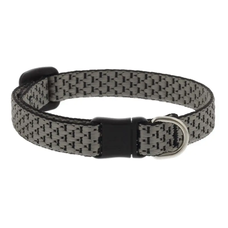 Lupine Eco Safety Cat Collar 1/2"x8-12" Granite