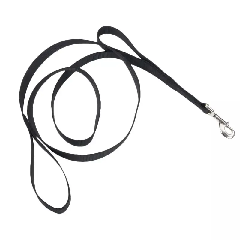 Coastal Loops 2 6ft Long 1in Double Handle Dog Leash Black