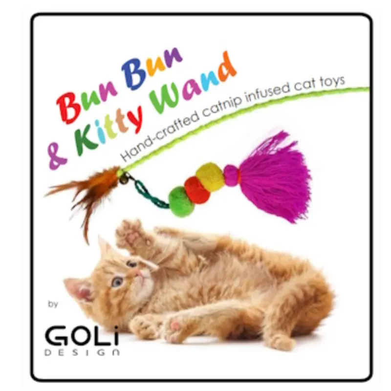 Goli Bun Bun & Kitty Wand Toy