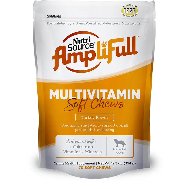 Nutri Source AmpliFull MultiVitamin Soft Chew Supplement 12.5 oz