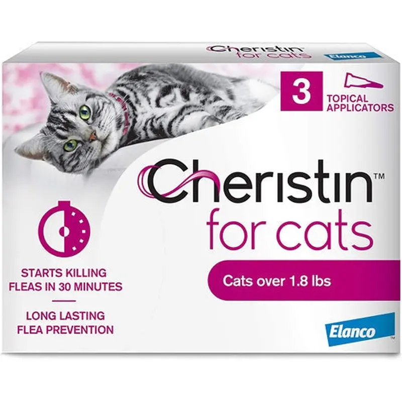 Cheristin Cat Flea Treatment (3 Doses)