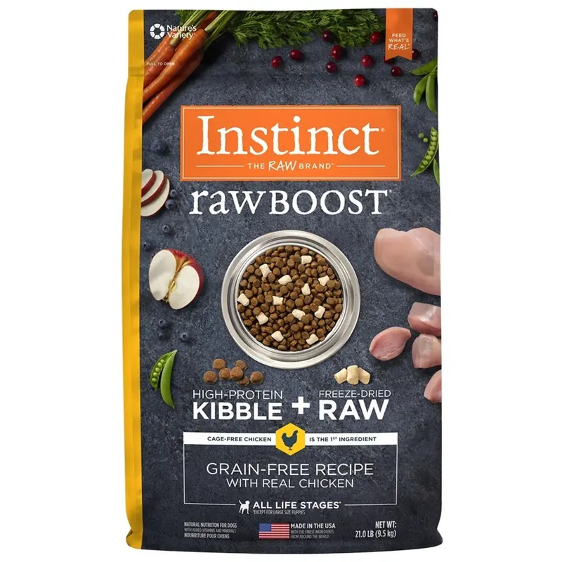 Instinct Raw Boost Grain-Free Real Chicken Dry Dog Food