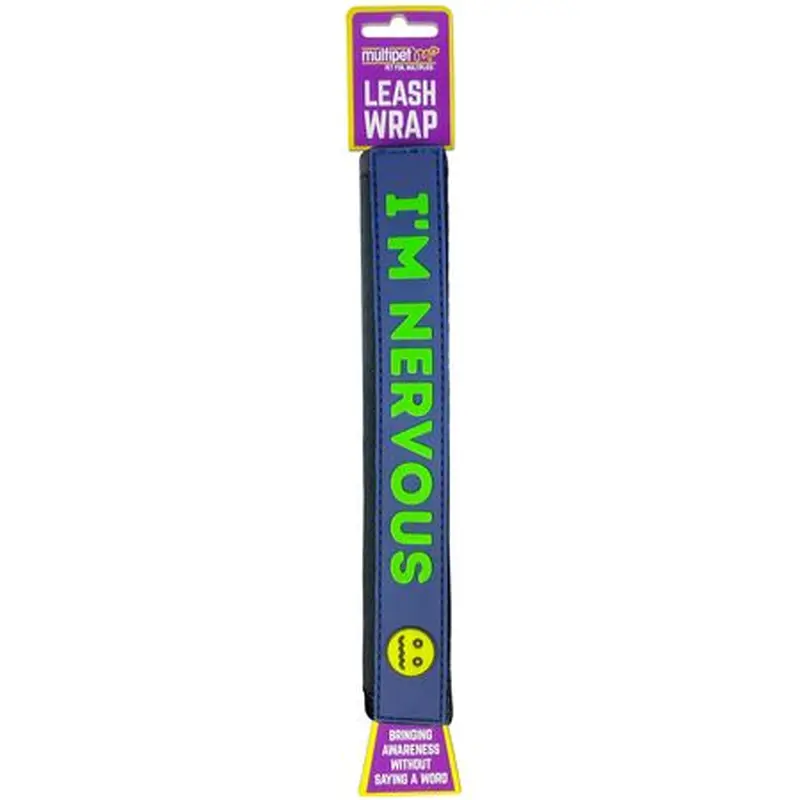 Multipet Leash Wrap "I'M Nervous"