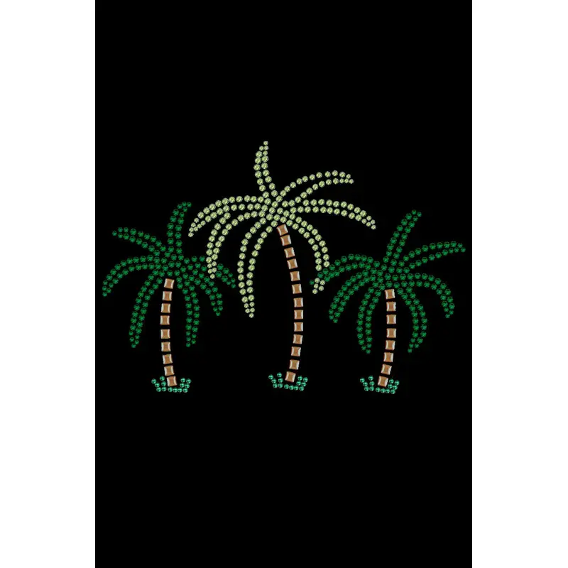 Palm Trees (Green Rhinestones) - Custom Tutu