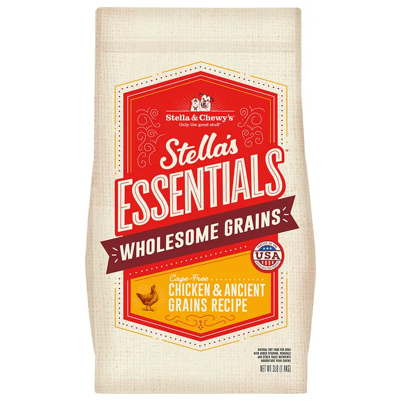 Stella & Chewy's 3 lbs Dog Essentials Chicken Ancient Grains