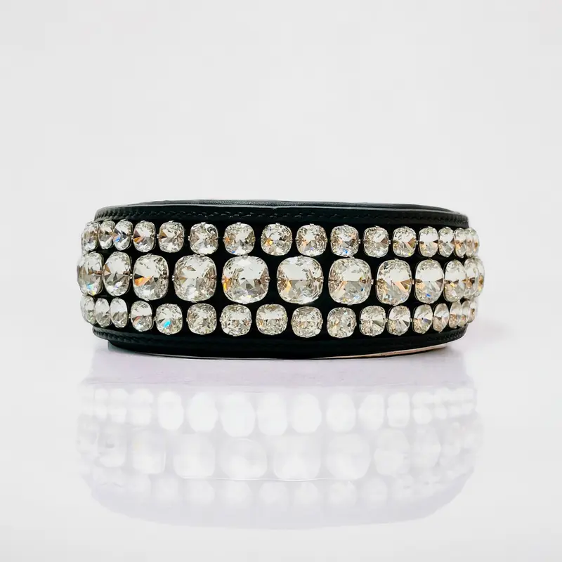 Luxury Toxic Crystal Dog Collar