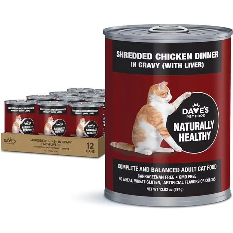 Daves Cat Naturally Healthy Grain Free Chicken In Gravy (13.2oz)