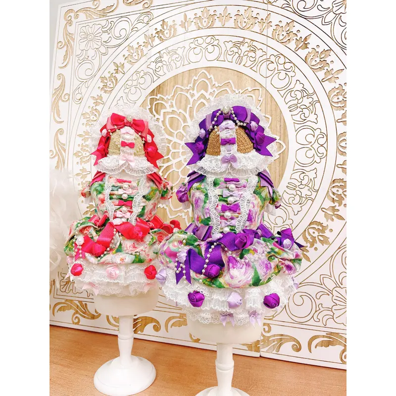 High quality handmade dog dresses Queen Victoria