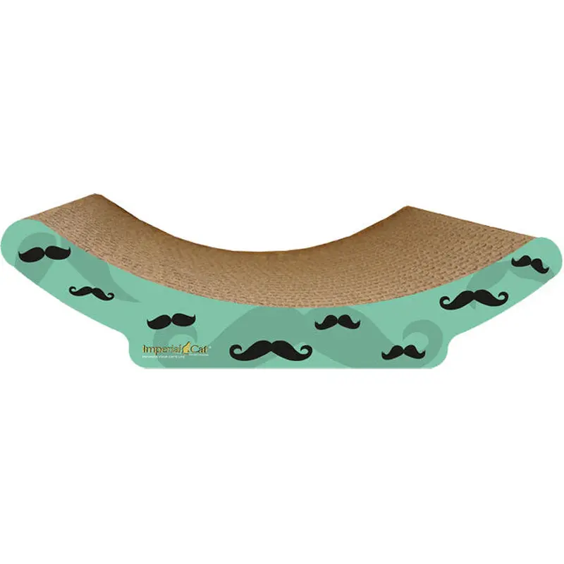 Imperial Cat Scratcher Cozy Curl Mustache