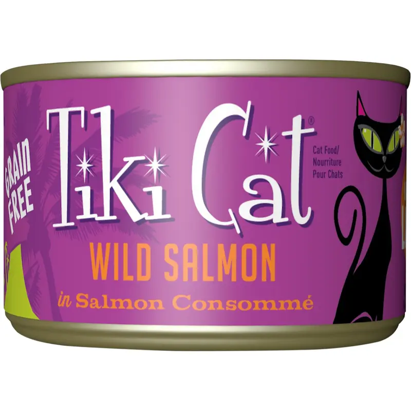 Tiki Cat Luau Wild Salmon in Salmon Consomme