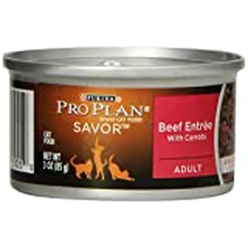 Purina Pro Plan Cat Braised Beef in Gravy with Carrots, 3oz