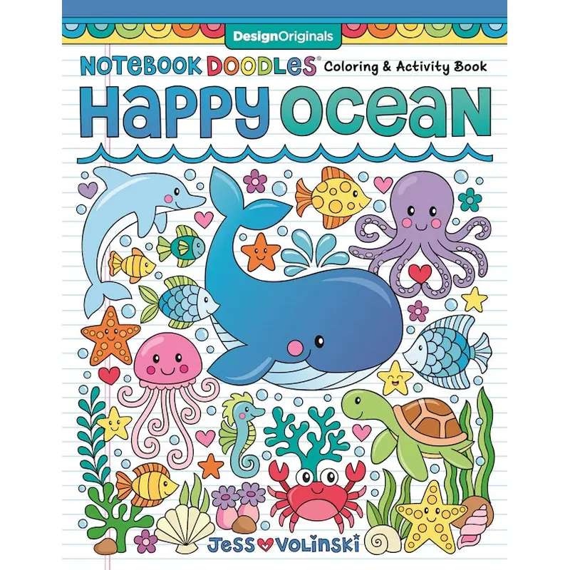 Notebook Doodles Happy Ocean