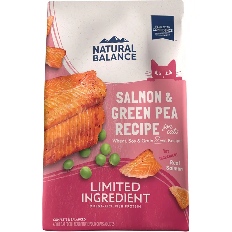 Natural Balance Limited Ingredient Cat Green Pea & Salmon Formula
