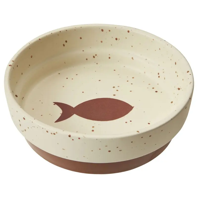 Spot Bowl Sedona Chestnut Brown Cat Dish 5"