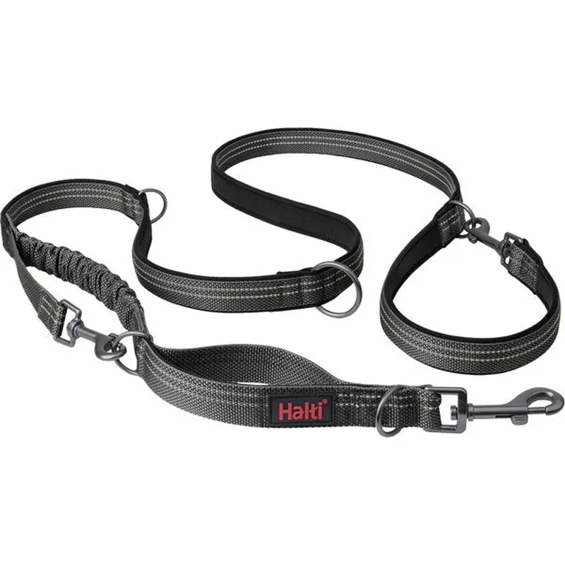 Halti Multi Lead Dog Leash Small Grey