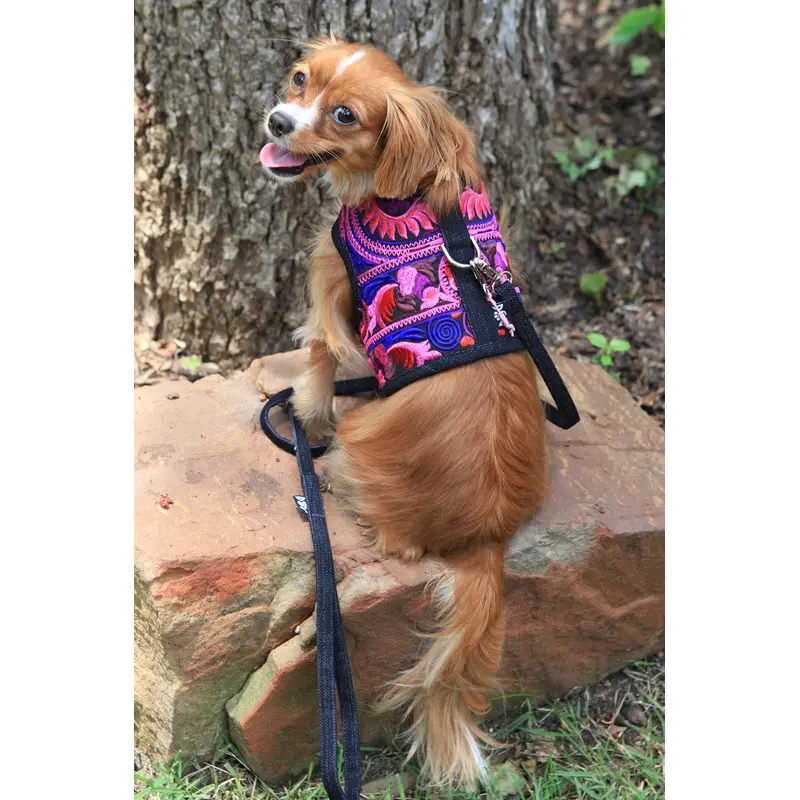 The Lanna Collection - Fuchsia Harness Vest