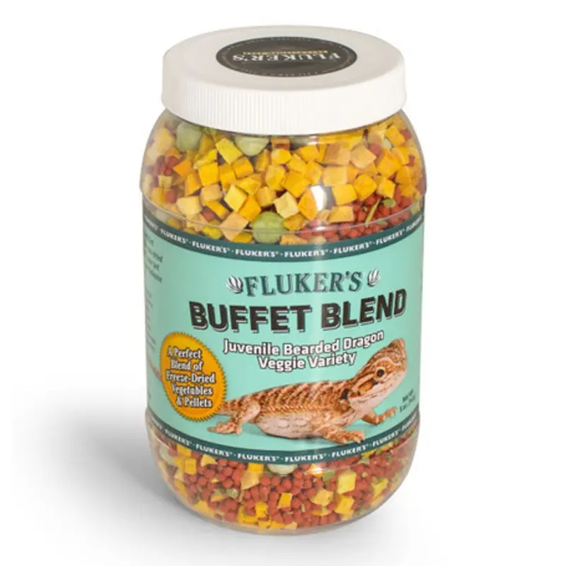Fluker's Buffet Blend Veggie Variety for Juvenile Bearded Dragons 5oz