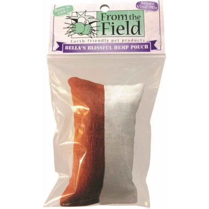 From the Field Bellas Blissful Hemp Pouch Catnip Toy